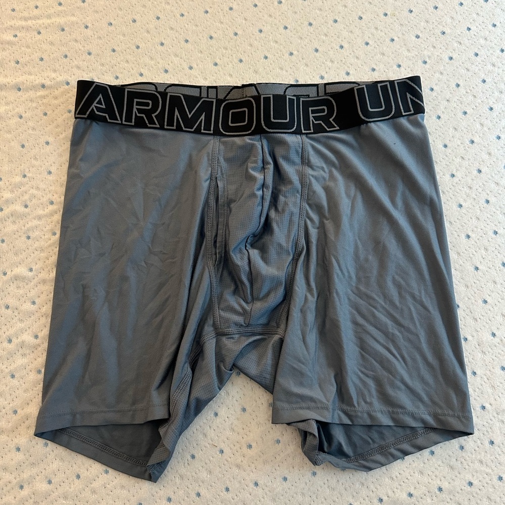 Under Armour Men's Blue Boxer Briefs